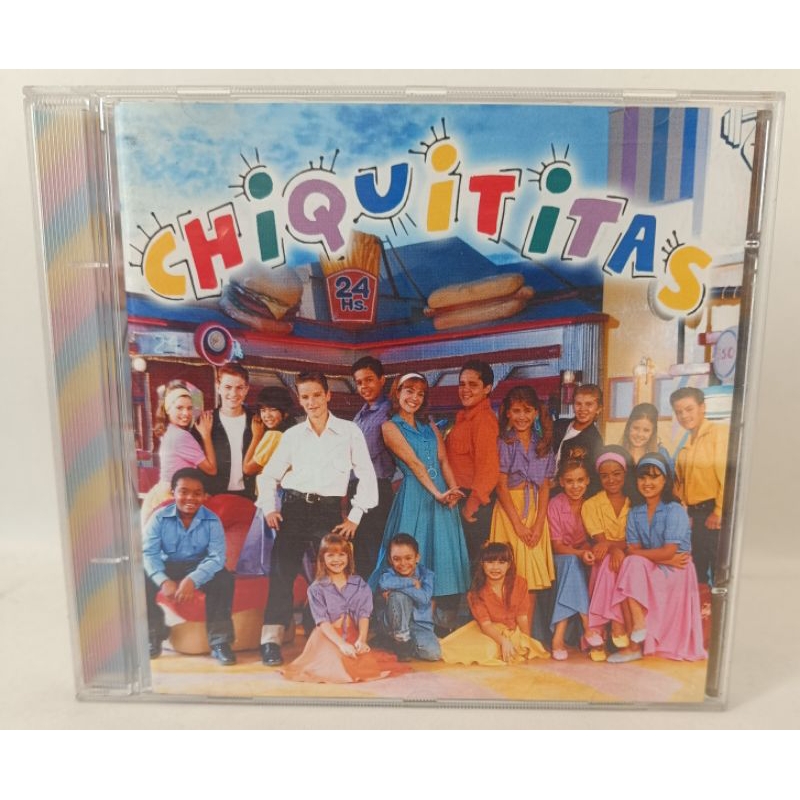 CD Chiquititas anos 90 Trilha Sonora novela música infantil clássico raridade colecionador