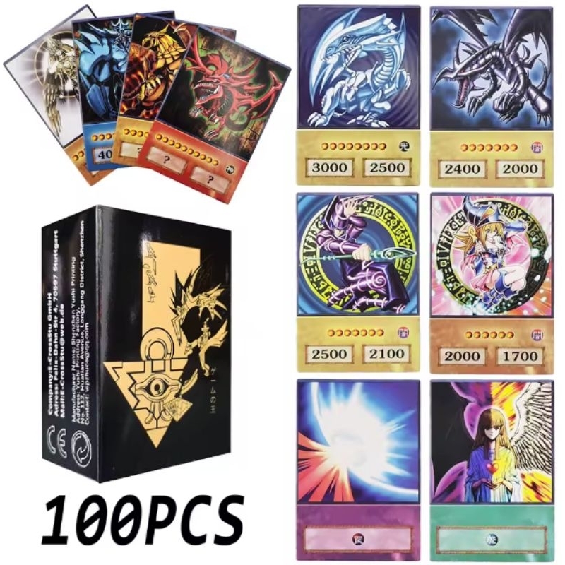 Baralho de 100 cartas Yu-Gi-OH versão do Anime - Produto IMPORTADO/NÃO OFICIAL