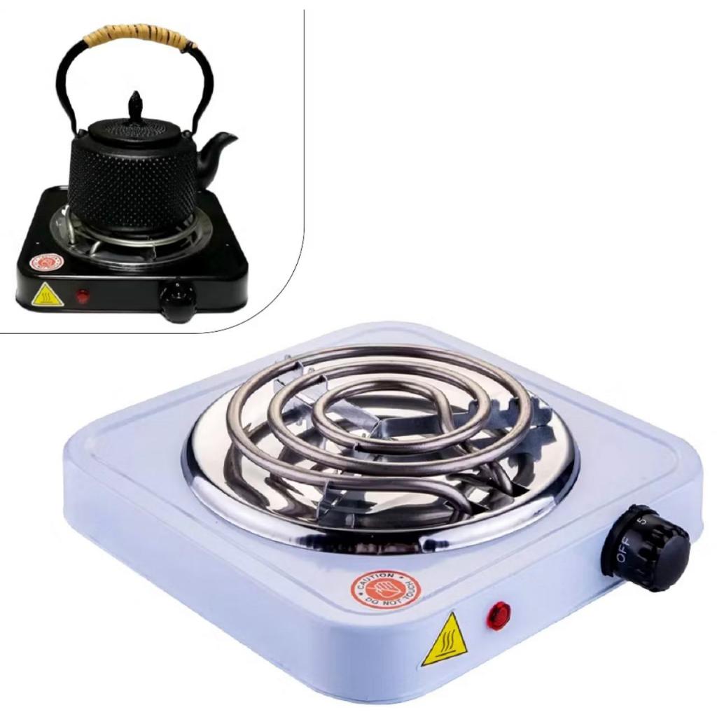 Fogão Fogareiro Elétrico 1000w 1 Boca Portátil Camping 110V Cooktop