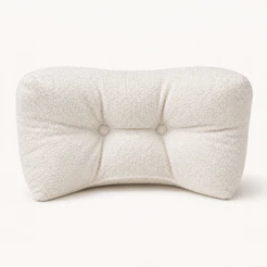 Almofada de apoio para lombar BOUCLÊ / almofada apoio coluna / Almofada ergonômica