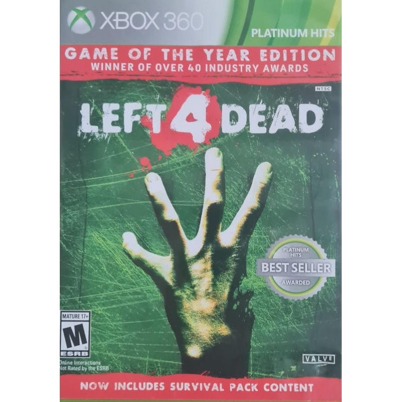 Left 4 Dead Xbox 360