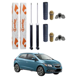 PAR AMORTECEDOR TRASEIRO ONIX 2012 A 2019 COFAP + KIT