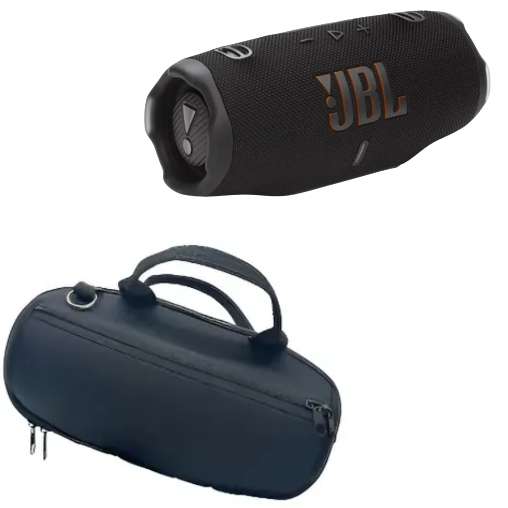 Case Flip e Charge + Caixa De Som Bluetooth Sem Fio Charge 6 Jbl Ip68