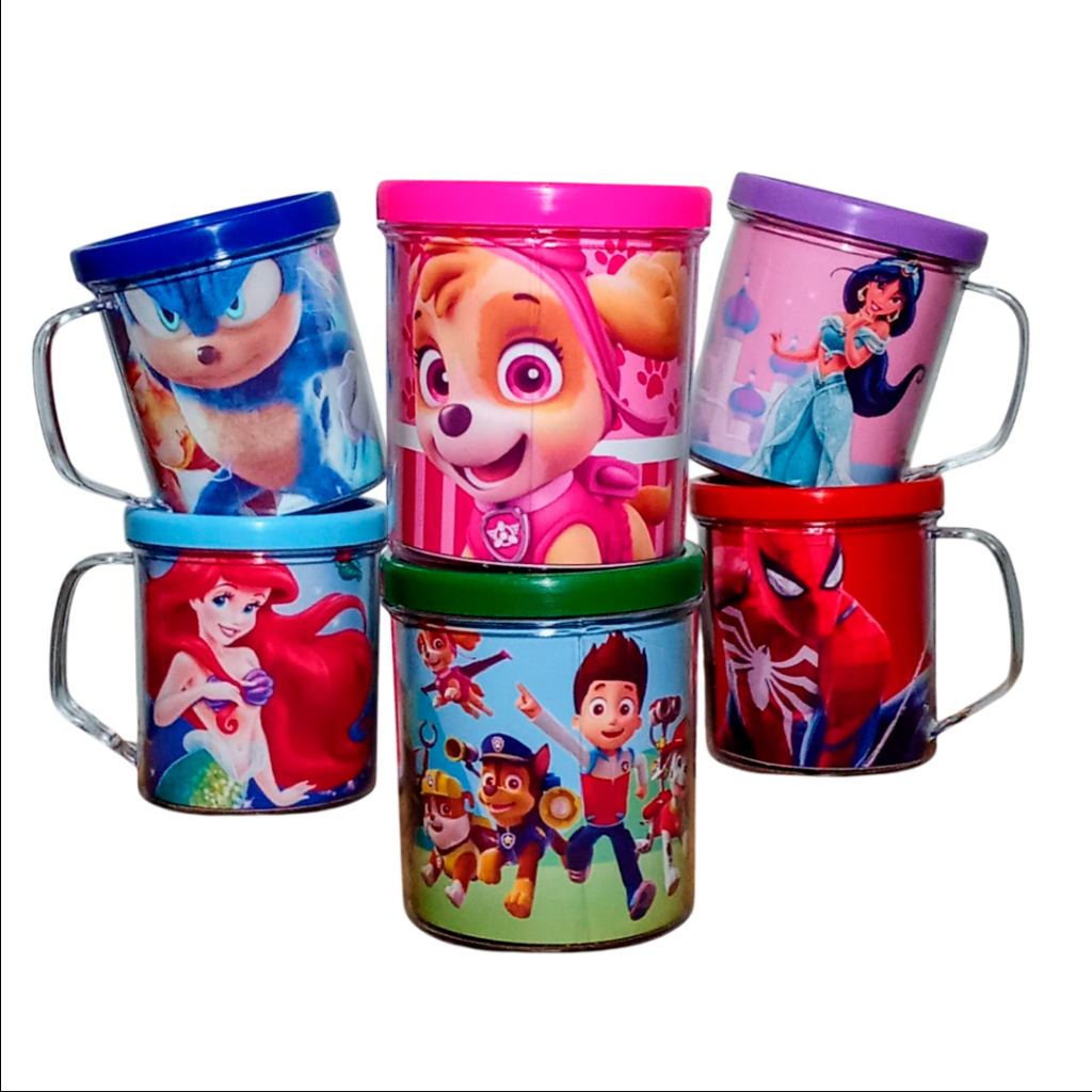 Canecas Personalizadas com Foto e Nome Lembrancinha Formatura ABC Festa Infantil e Adulto