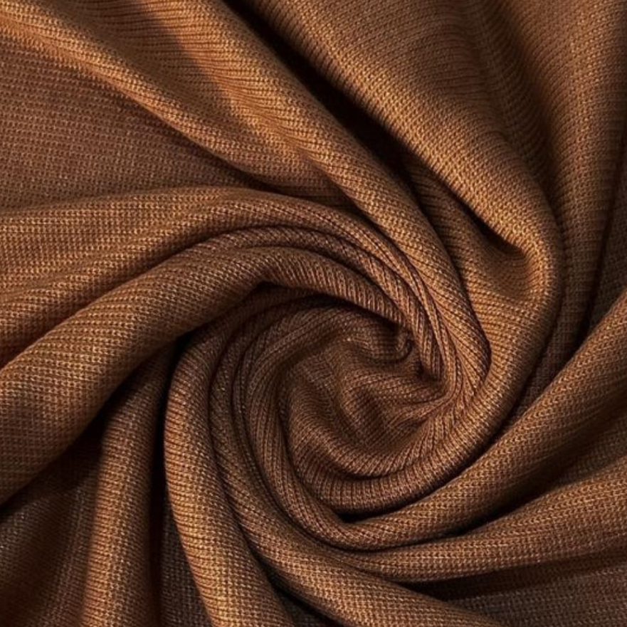 Tecido RIBANA 95% Poliéster 05% Elastano 1m x 0.53m malha para punho barra regatas vestido feminino