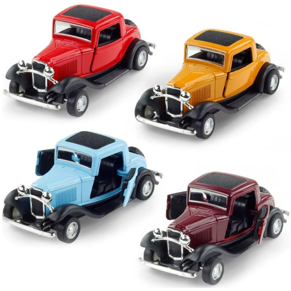 Carrinho De Ferro Miniatura Ford Window Calhambeque Antigo