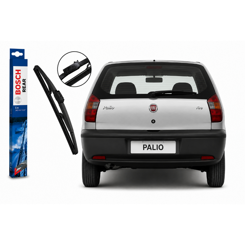 Palheta Traseira Bosch Rear 14e Fiat Palio 2000 A 2008
