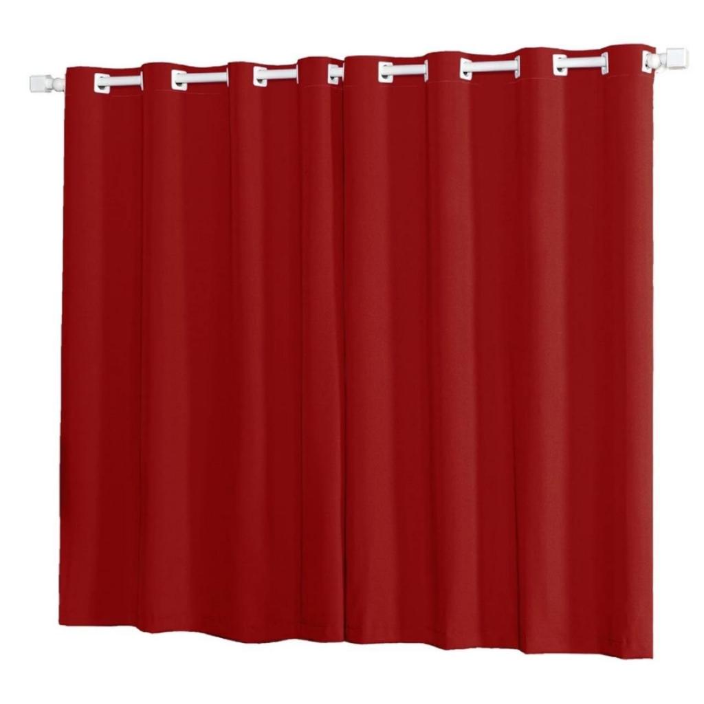 Cortina Microfibra 3,00x2,20 Exlente CaImento Sofisticada 100% Poliester Qualidade Premium