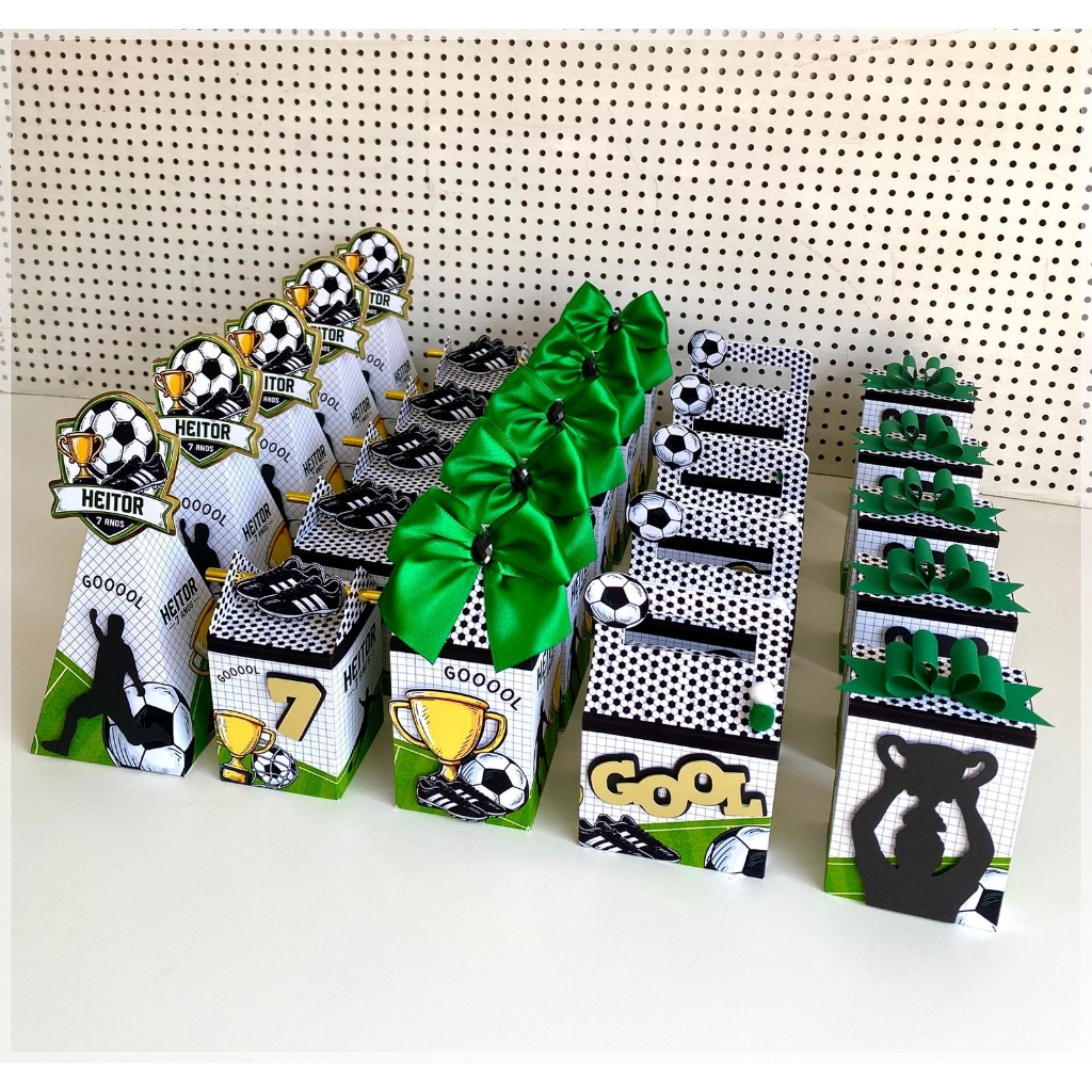 kit caixnha personalizada futebol-lembrancinha personalizada-festa personalizda-aniversario personalizado