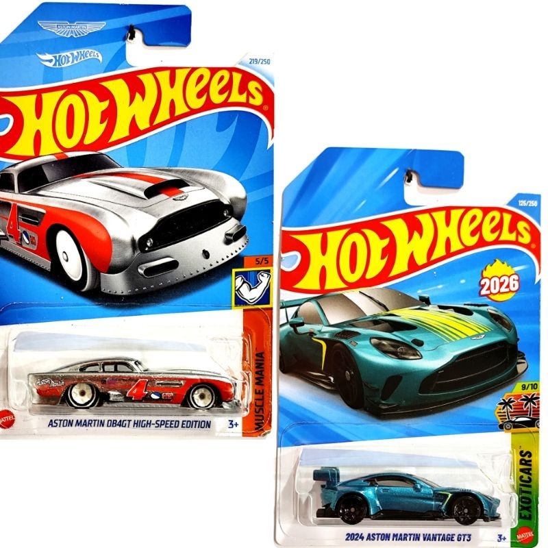 Hot Wheels Aston Martin, James Bond 007 entre outros.