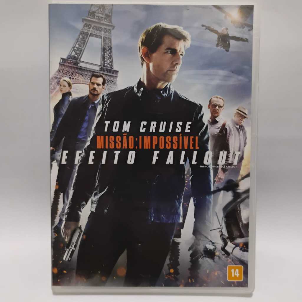 DVD FILME - MISSÃO IMPOSSÍVEL - FALLOUT.  - ENVIO EXPRESSO E BEM PROTEGIDO !