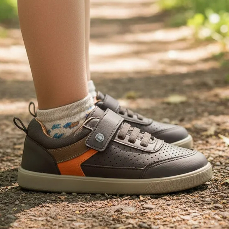 Tênis Infantil Ortopasso Casual Urbano Menino Masculino Sola Reta Macio Leve Conforto
