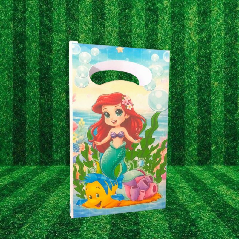 2 Sacolinhas surpresa sereia Ariel, kits, festas , embalagem, presente, kits,  embalagens ideal para lembrancinha