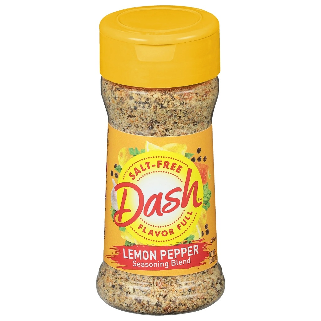 DASH TEMPERO LEMON PEPPER SEM SAL IMPORTADO EUA 71G