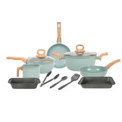 Conjunto de Panelas Neuhaus 10 Pecas Indução Smart Ceramic Slim
