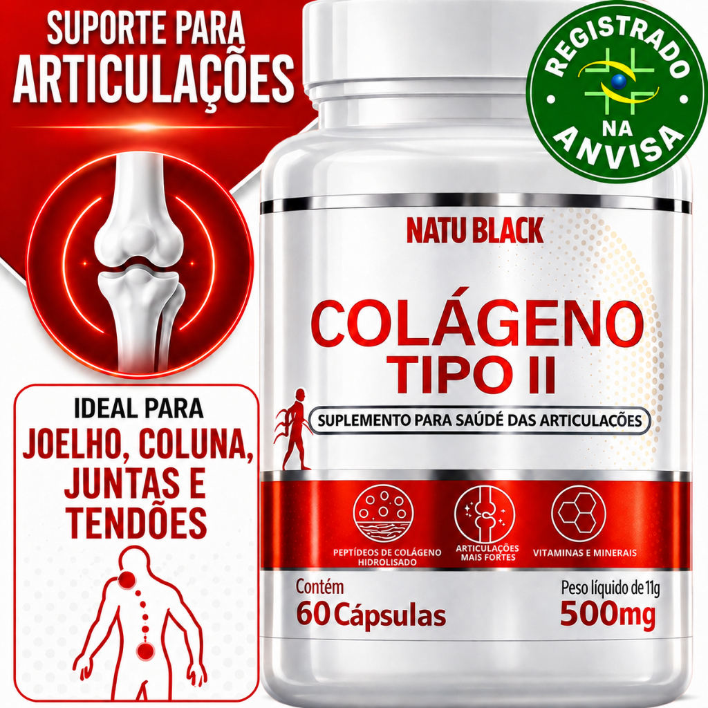 Colageno Tipo 2 Original REGISTRADO NA ANVISA Não Desnaturado