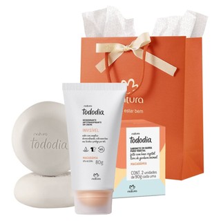 Kit Tododia Macadâmia (Sabonete, Desodorante) Natura