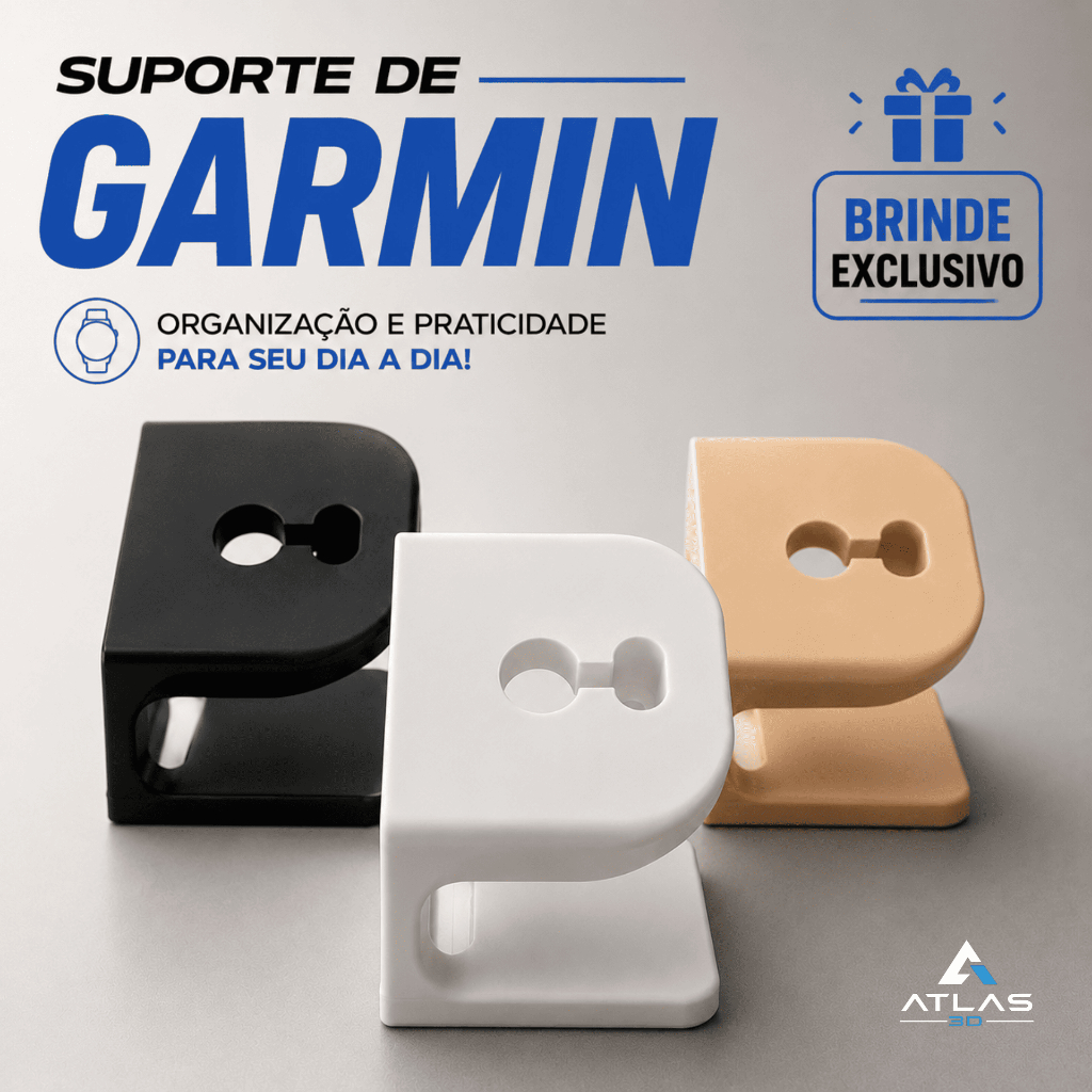 Suporte Garmin Carregador Compacto e Resistente