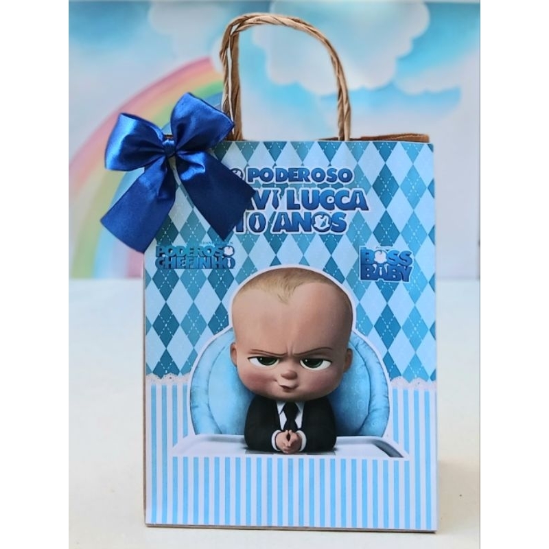 SACOLINHA PERSONALIZADA PARA LEMBRANCINHA DE FESTA DE ANIVERSÁRIO INFANTIL TEMA PODEROSO CHEFINHO