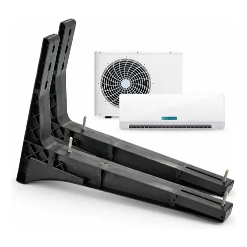 Suporte Ar Condicionado Split Universal Reforçado Parede 7.000 a 12.000 BTUs Aço Alta Resistência Par Completo