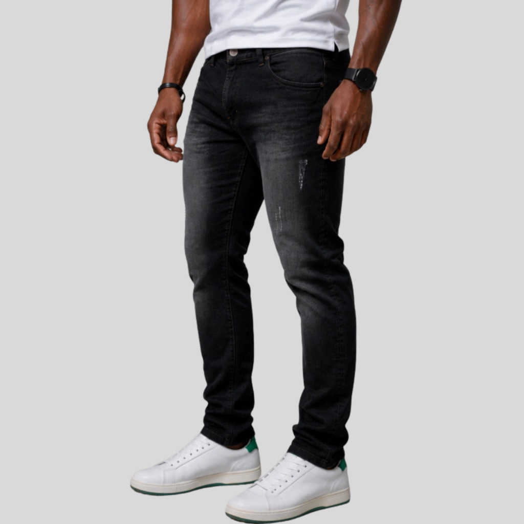 Calça Jeans Masculina Slim Com Lycra Elastano Premium | Luxo Conforto Absoluto - Presente Pai