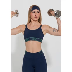 Top Fitness Feminino com Bojo e Alças Duplas Activity DLK