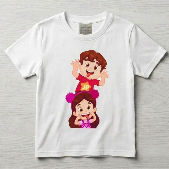 camiseta infantil, camisa infantil maria clara jp, camisa personalizada infantil de algodão