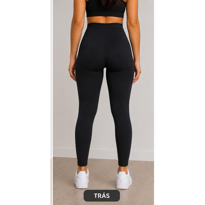 Legging Feminina flanela e  poliester Não Transparente | Alta Compressão | Cintura Alta | Academia e Treino