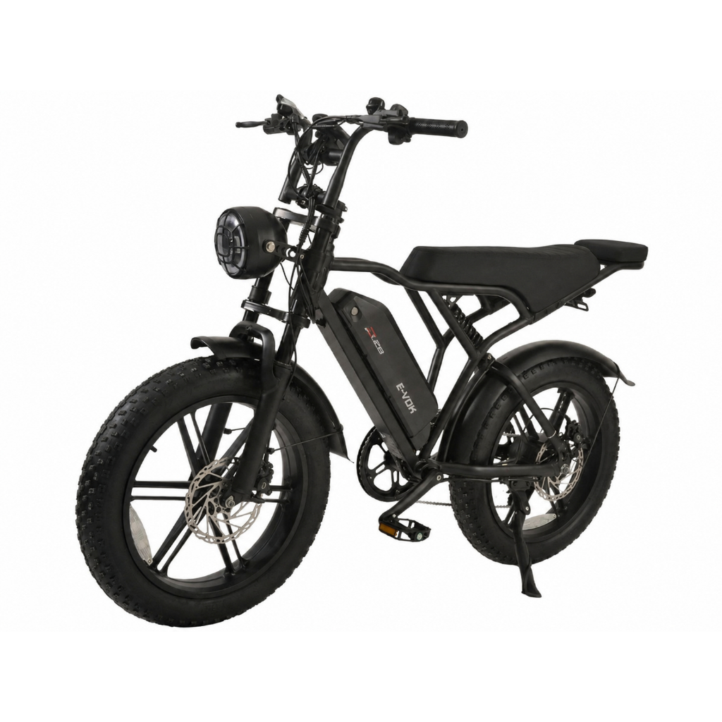 Bicicleta Elétrica Duos E-Vok 1000w Bateria De Lítio