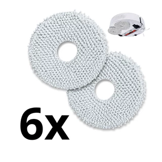 Kit Pano Mop Esfregão de Reposição Para Robô Aspirador Xiaomi S20+ S10+ X20+ X10+ X20 S40 S40 Pro H5