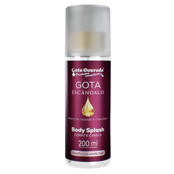 Body Splash Feminino Gota Dourada 200ml - Gota Escândalo