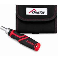 Jogo de Bits Com Catraca Reversível 1/4" Com 26 Peças (702484) - Onsite