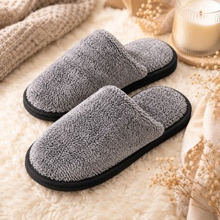 Pantufa Feminina e Masculina Senza Spina Confort Mesclada Tecido/lã Quentinha para Inverno