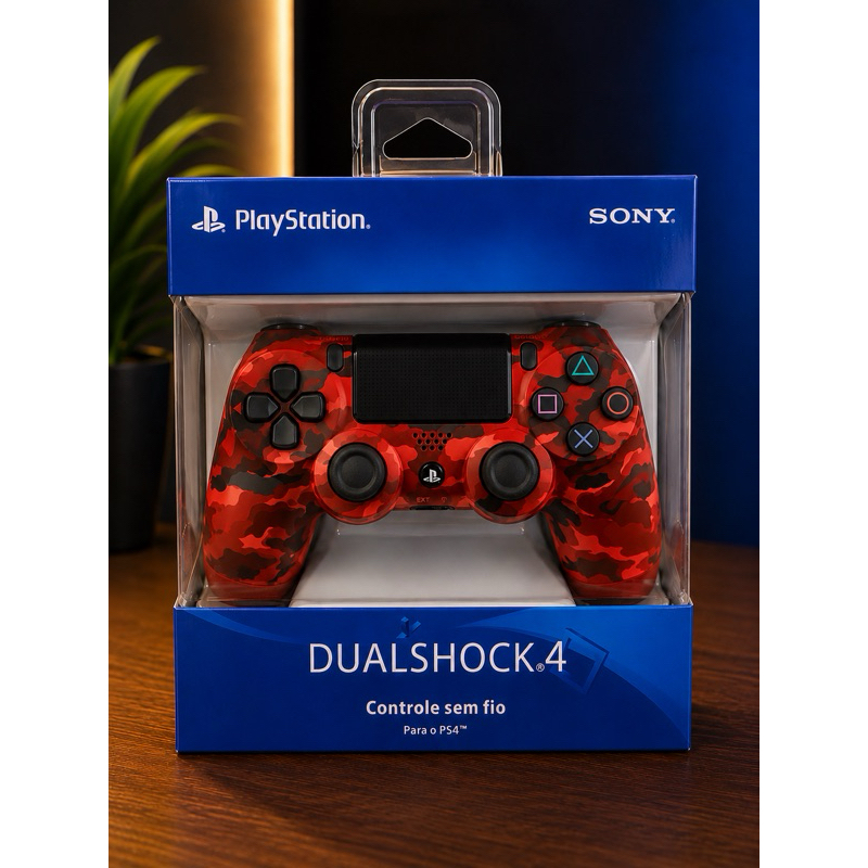 Controle PS4 DualShock 4 Sem Fio Bluetooth Joystick Compatível