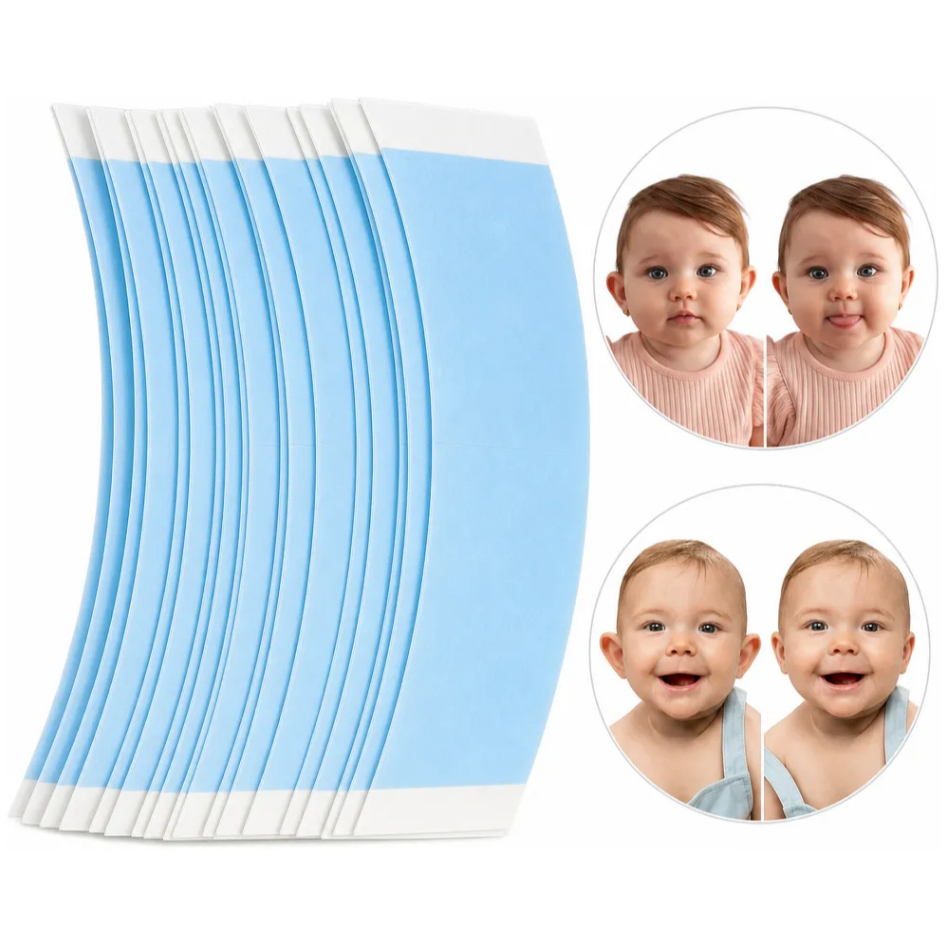 Kit 72 Fita Para Correção Orelha De Abano Bebê Invisível