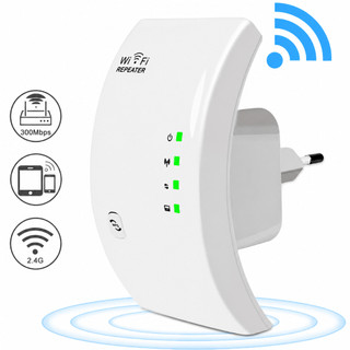 Repetidor Wifi Amplificador De Sinal 600Mbps Wireless Sem Fio Aumente Alcance Distancia d…