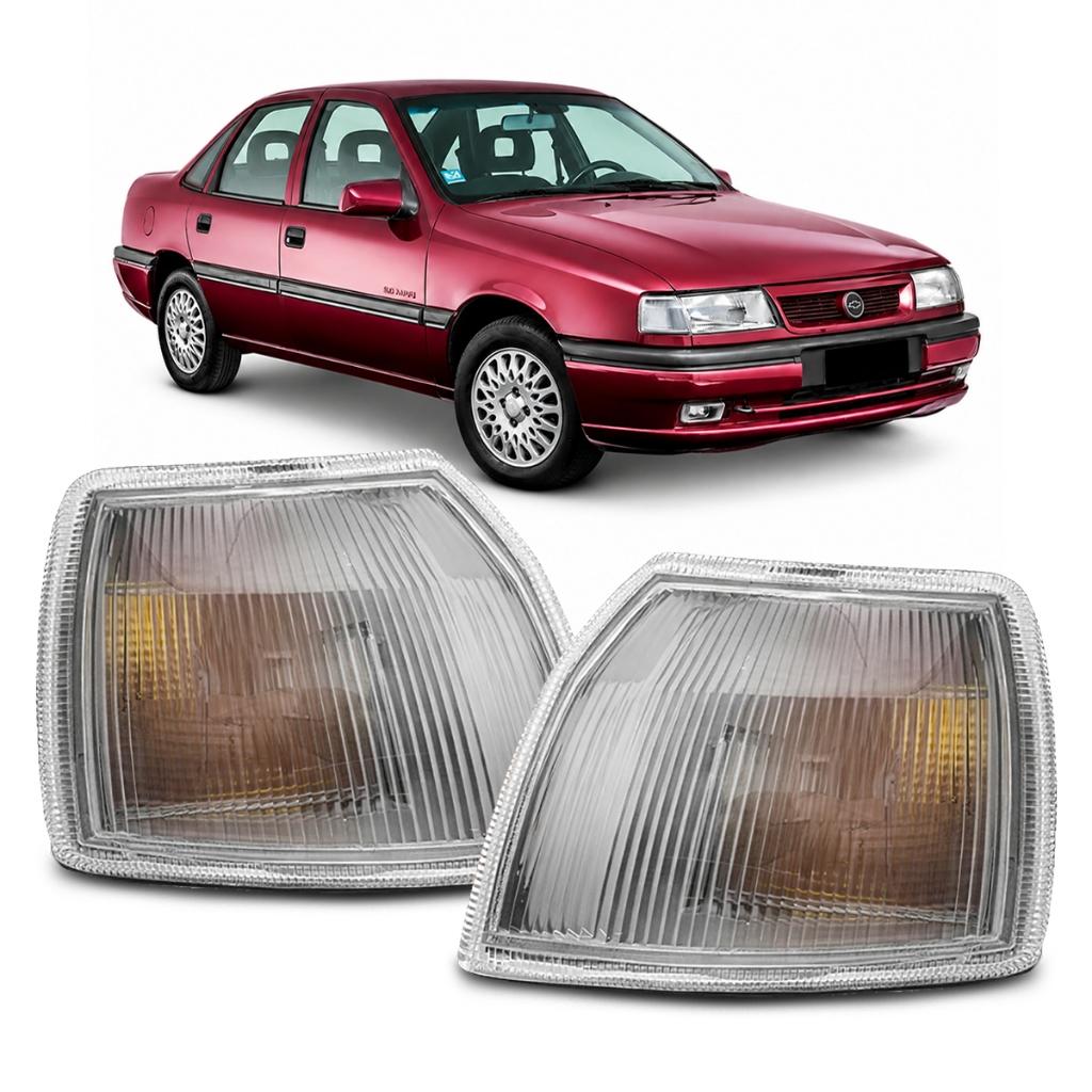 Par Lanterna Pisca Dianteira Vectra 1994 A 1996 Cristal