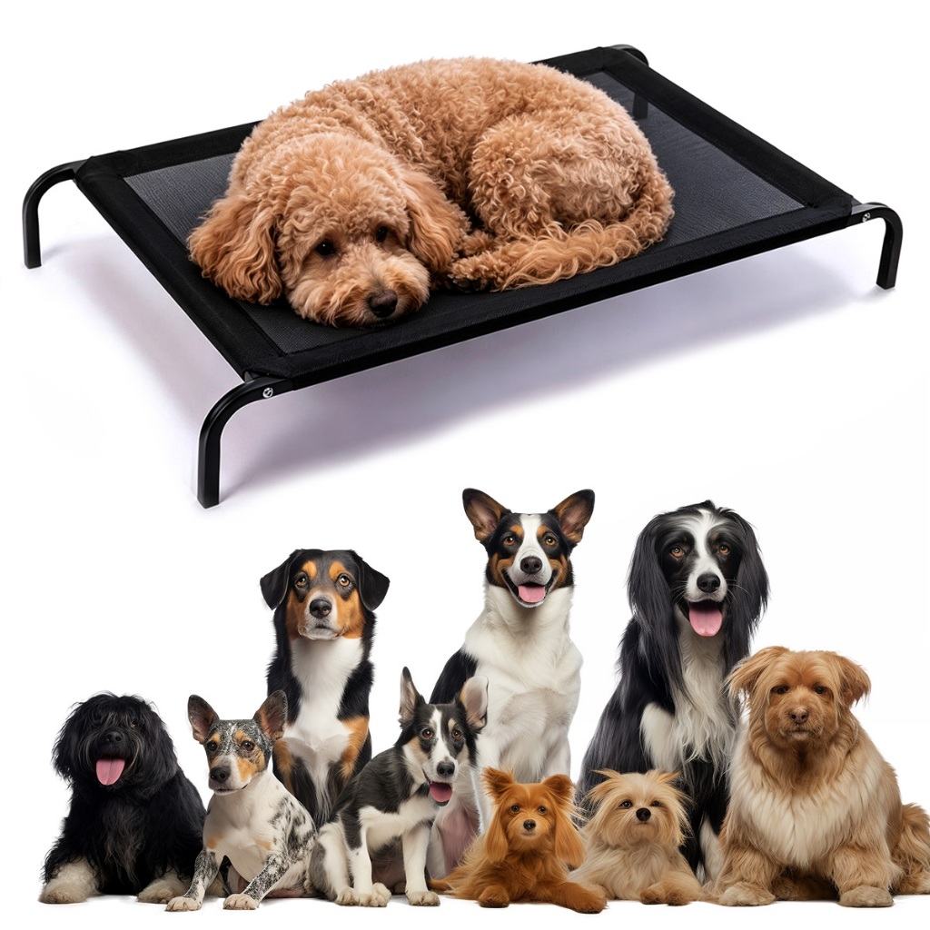 Cama Cachorro Pet Grande Suspensa Ortopédica Ergonômica Disponível nos Tamanhos Pequeno, Médio e Grande (P/M/G)