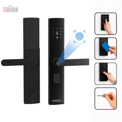 Fechadura Eletrica Eletronica Digital 5 Em 1 Porta Trava Biometria Bluetooth Senha Touch Biométrica -M15