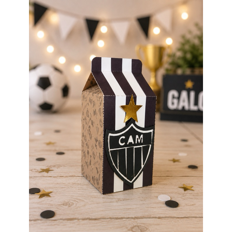 Kit 10 lembrancinhas personalizada  Festa Infantil - Caixa Milk - QUALQUER TEMA