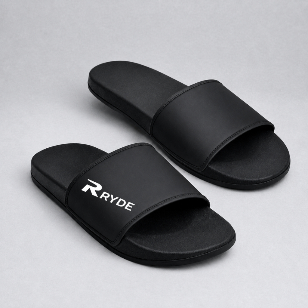 Chinelo Slide RYDE Feminino Masculino Confortável Premium Leve Macio Solado Antiderrapante Acabamento de Alta Qualidade