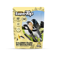 Ração Supertop Coleiro Óleo De Bacalhau 500g