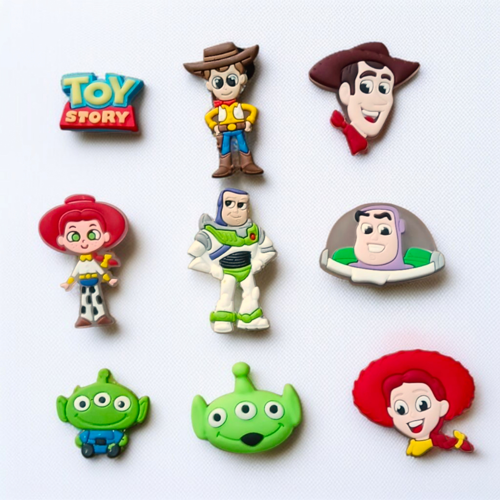 Kit Pins Botons Enfeites Acessórios Decorativos para Babuche Sandália Feminina e Masculino