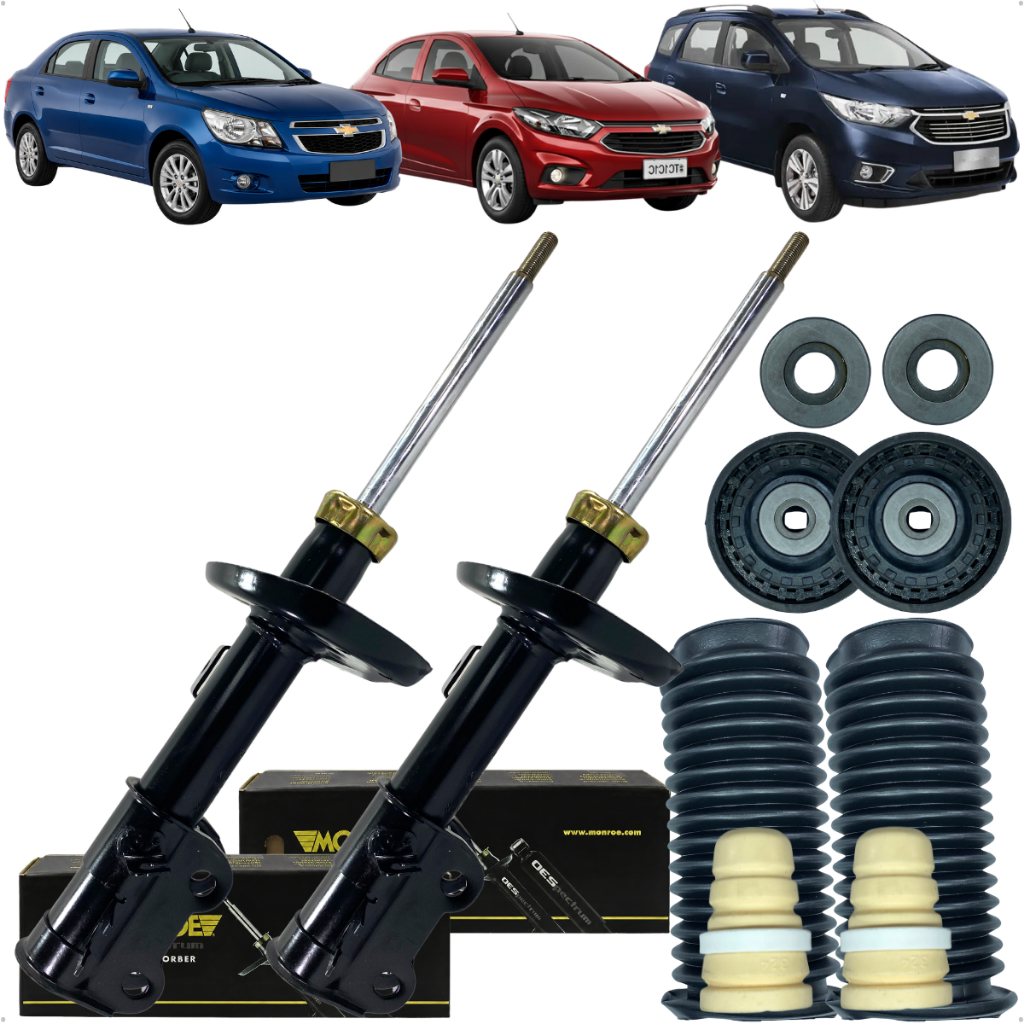 Kit Completo Amortecedor Dianteiro Gm Prisma Onix 2012 2020