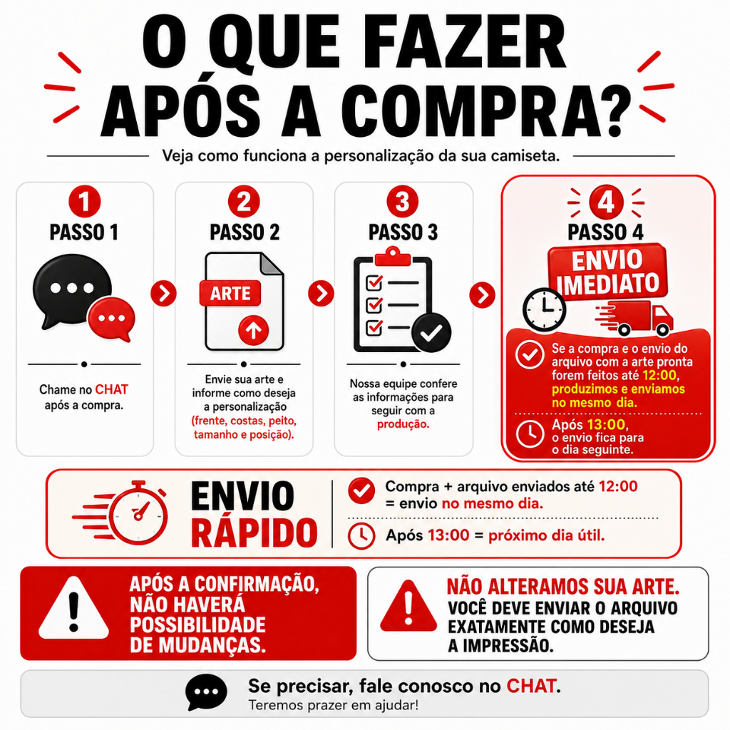 Camiseta Personalizada com Logo Foto Frase 100% Algodão Unissex Várias Cores DTF Envio Rápido — imagem 2 de 2