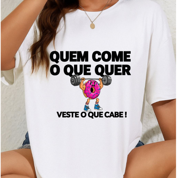 Camiseta de academia feminina Blusa Estilosa Academia Musculação fitness Oversized de algodão Premium Gola redonda