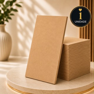 Chapa Placa Mdf Cru Unitario 60x40cm 3mm Sublimacao Quadros Artesanato Decorativo