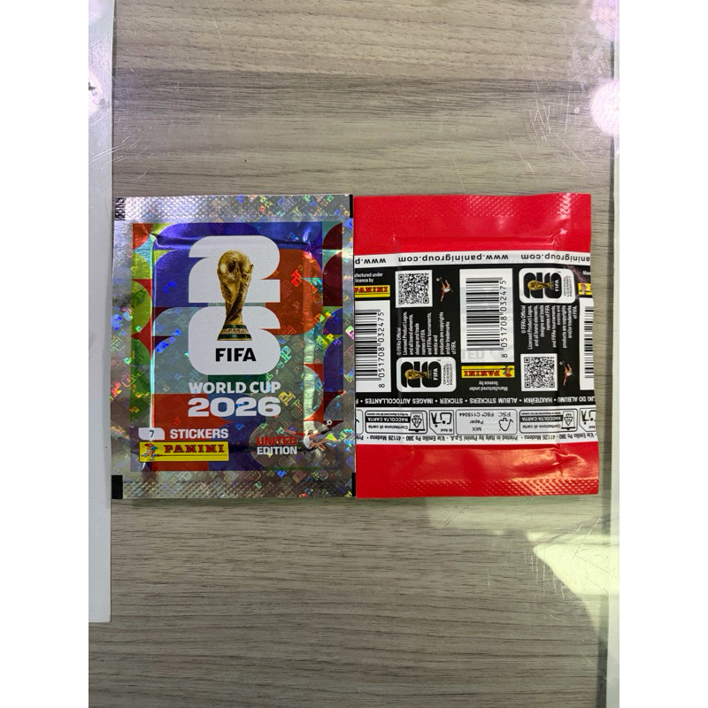 Envelope lacrado Copa do mundo 2026 - United Edition