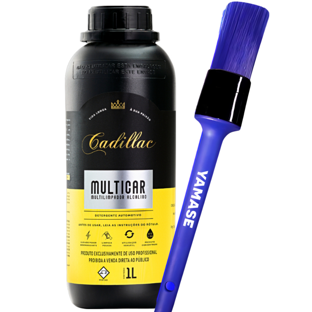 Multicar 1L Multilimpador Geral Cadillac Pincel Externo
