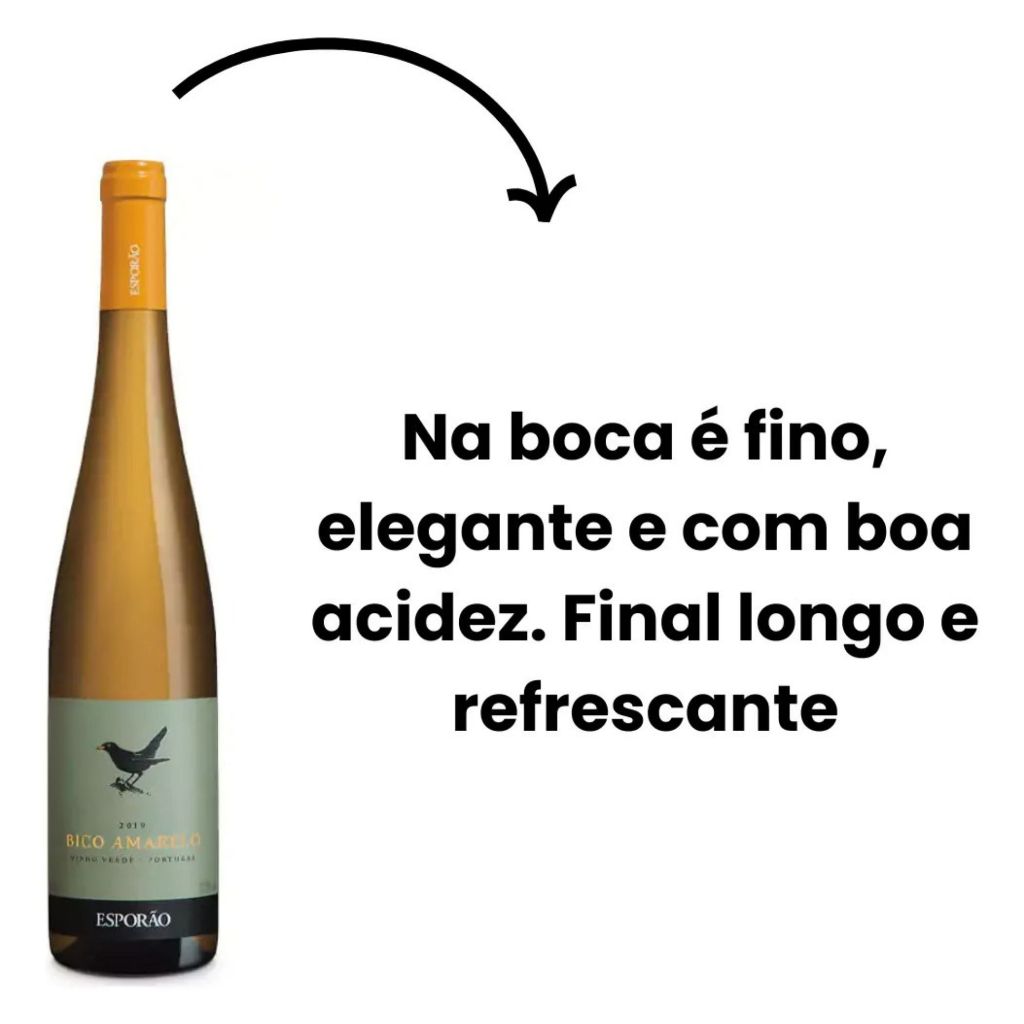 Kit 2 Vinhos Verdes Bico Amarelo Esporão 750ml — imagem 2 de 2